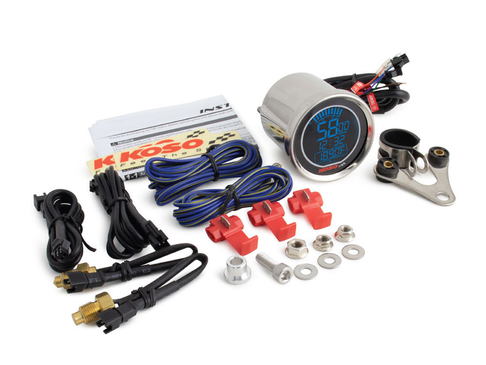 Tacho; Mini-Electric w/Clamp