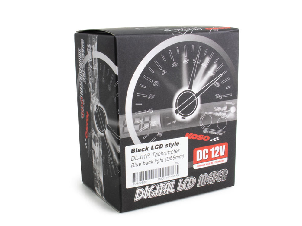 Tacho; Mini-Electric w/Clamp