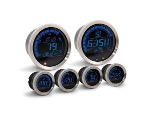 Koso Speedometer & Tachometer – 6 Gauge Kit – Silver. Fits Touring 2004-2013 with Fairing. Koso Speedometer & Tachometer – 6 Gauge Kit – Silver. Fits Touring 2004-2013 with Fairing.