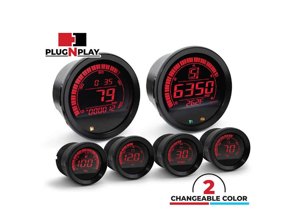 Gauge Kit; FLH%2704-13 w/Fairing