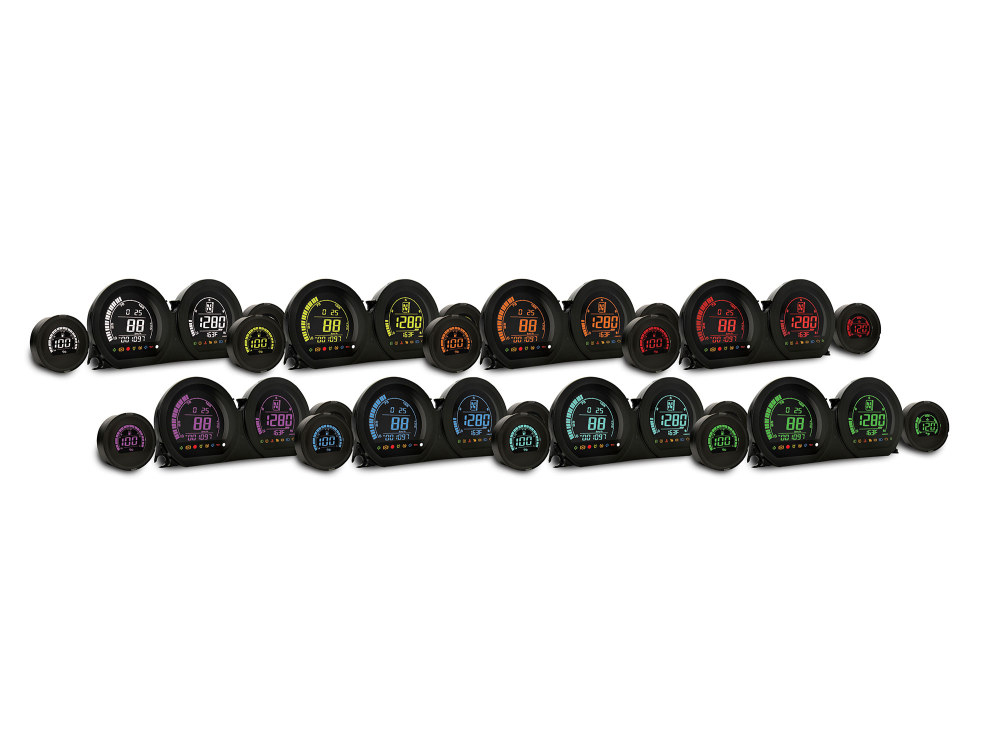 Gauge Kit; FLH%2714-23 w/Fairing