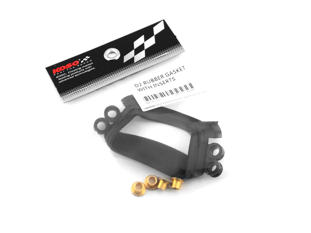 Koso Koso D2 Speedo Gasket. Fits All D2 Speedo Gauges & Street Bob, Breakout, Low Rider ST, Softail Standard 2018-2024