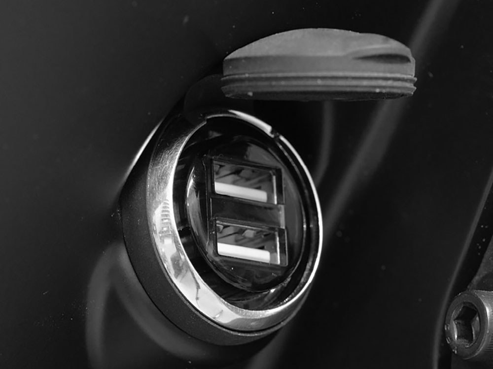 Koso USB Power Source. Fits HD 1992up With Cigarette Lighter.