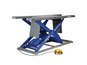 KL MC625R Bike Lift with Lifting Capacity of 1750 lbs & 29.5in. x 86.5in. Deck – Blue. KL MC625R Bike Lift with Lifting Capacity of 1750 lbs & 29.5in. x 86.5in. Deck – Blue.