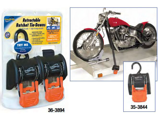 Tie-Downs; Cargo Buckle Retractable
