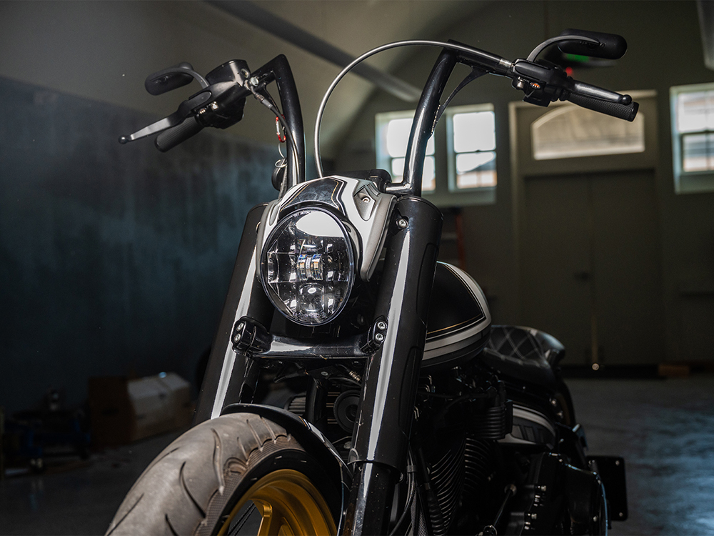 Kodlin Fork Cover Kit – Black. Fits Breakout 2018up