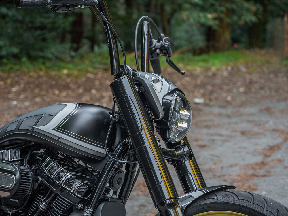 Kodlin Fork Cover Kit – Black. Fits Breakout 2018up