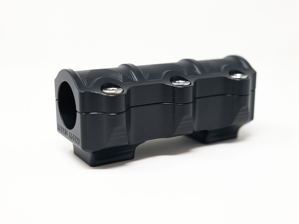 Kodlin 1.5in. Straight One Piece Big Block Riser Kit – Black. Fits 1.25in. Handlebar.
