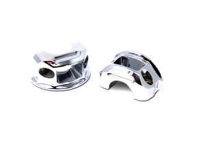 Kodlin Clutch & Brake Perch Clamp – Chrome. Fits Softail 2018-2024 Kodlin Clutch & Brake Perch Clamp – Chrome. Fits Softail 2018-2024