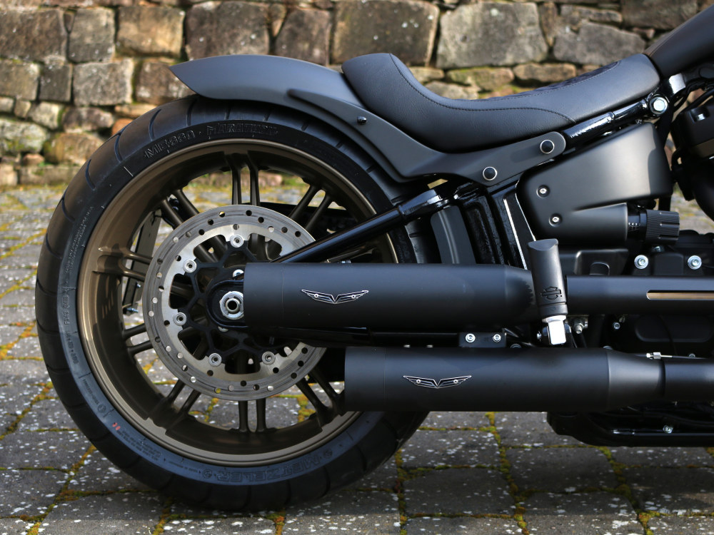 Kodlin Rear Shorty Pro-Street Fender & Strut Kit – Raw. Fits Fat Boy & Breakout 2018up