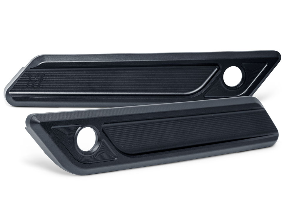 Kodlin New Style Saddlebag Latch Covers – Black. Fits CVO Touring 2023up & Street Glide & Road Glide 2024up.