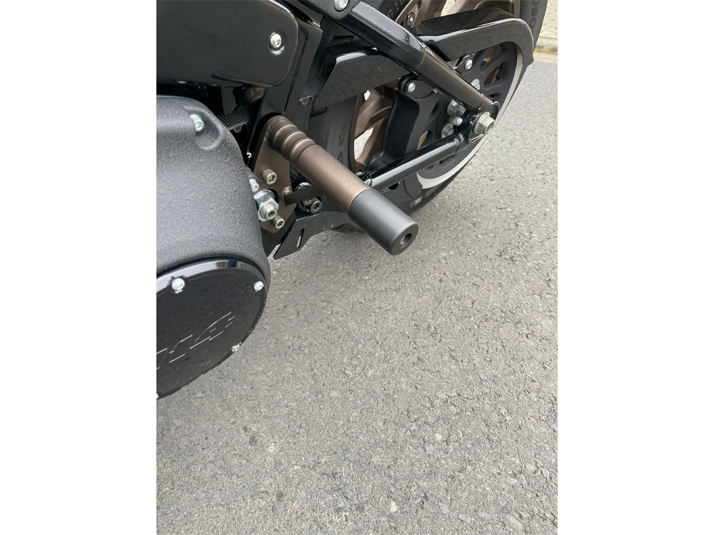 Kodlin Rear Engine Guard Crash Bar – Bronze. Fits Softail 2018up.
