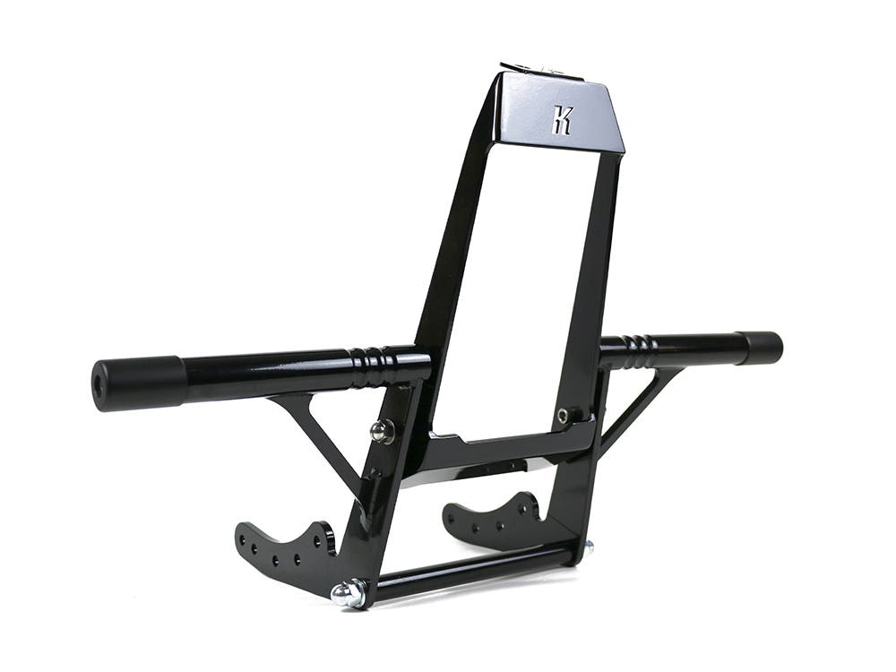 Kodlin Front Engine Guard Crash Bar – Black. Fits Softail 2018-2024