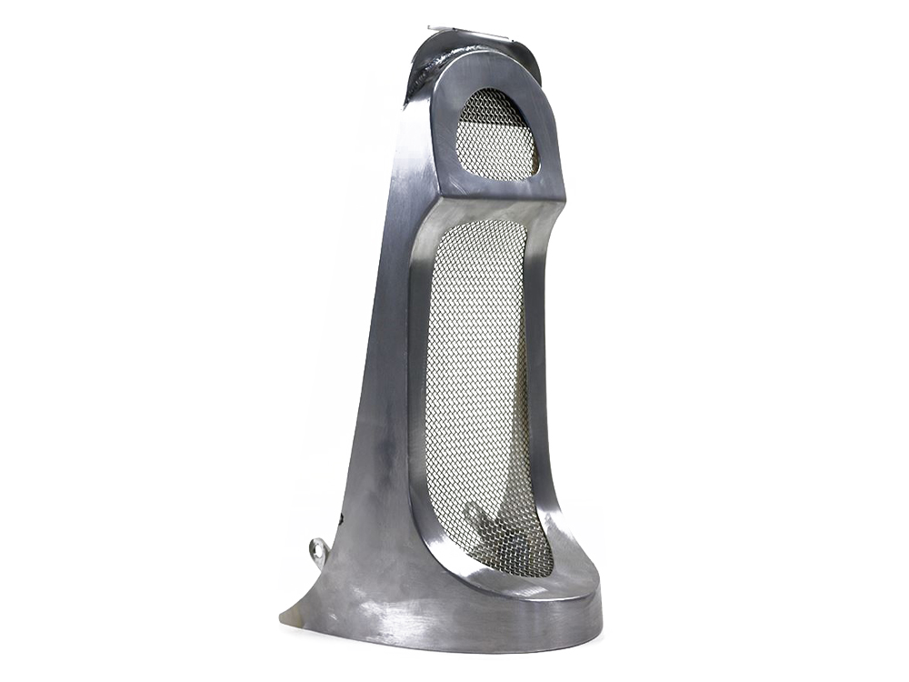 Chin Spoiler; S/Tail%2718up Raw Metal