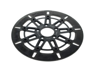 Kodlin 11.8in. Front 9-Spoke Disc Rotor – Black Band & Black Carrier. Fits Dyna 2006-2017, Softail 2015up, Sportster 2014-2021 & Some Touring 2008up. Kodlin 11.8in. Front 9-Spoke Disc Rotor – Black Band & Black Carrier. Fits Dyna 2006-2017, Softail 2015up, Sportster 2014-2021 & Some Touring 2008up.