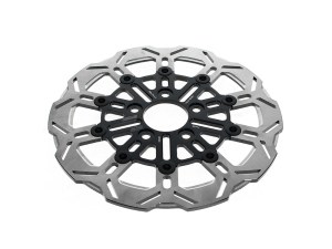 Kodlin 11.5in. Rear 10-Spoke Disc Rotor – Polished Band & Black Carrier. Fits Big Twin 2000up & Sportster 2000-2010. Kodlin 11.5in. Rear 10-Spoke Disc Rotor – Polished Band & Black Carrier. Fits Big Twin 2000up & Sportster 2000-2010.