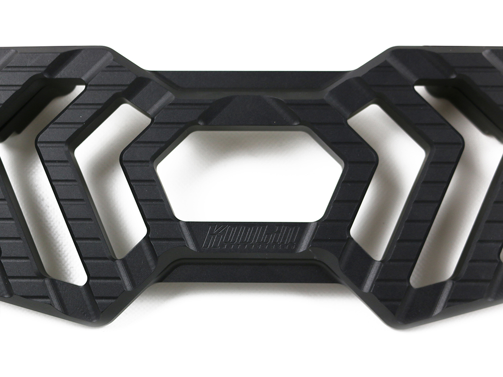 Kodlin Trackboard FloorBoards – Black. Fits Touring 1980up, FL Softail 1986-2017 & Dyna Switchback 2012-2016