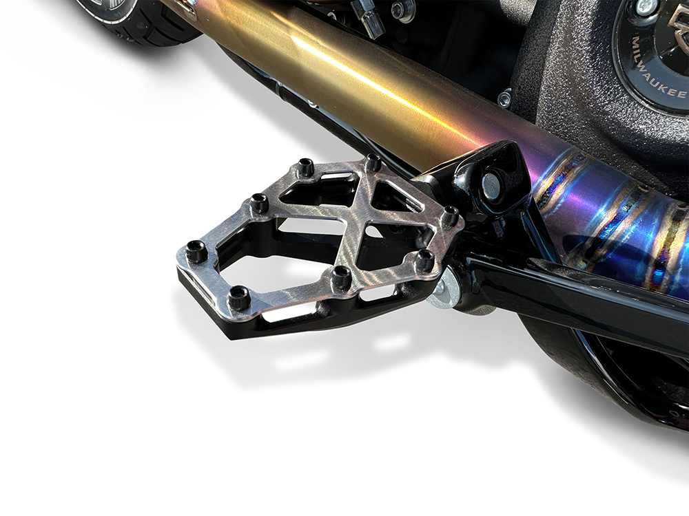 Footpegs; NXL Blk & SS S/Tail%2718up,