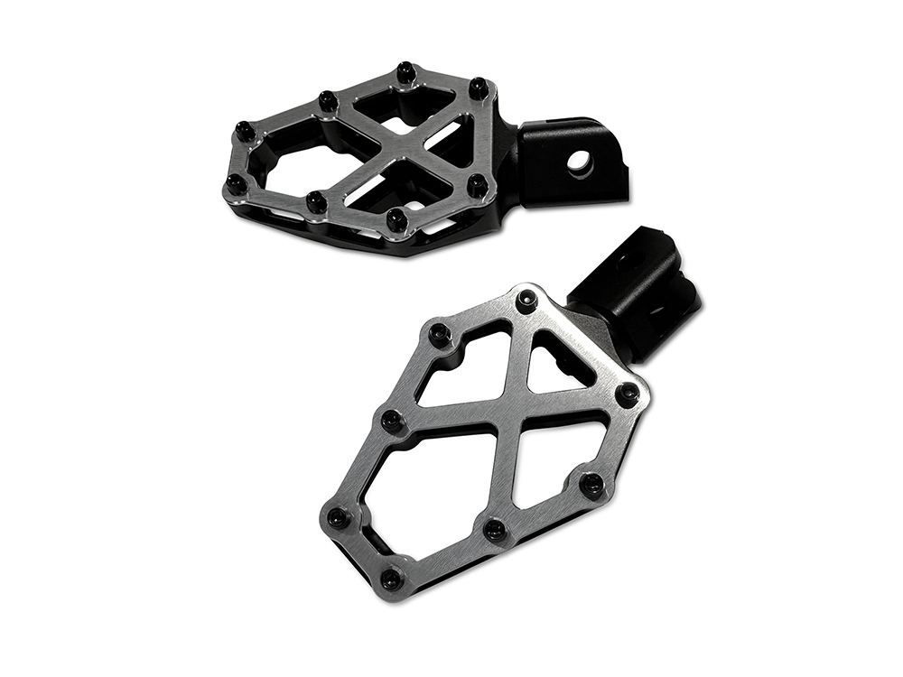 Footpegs; NXL Blk & SS S/Tail%2718up,