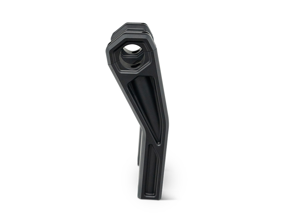 Kodlin 8in. Pullback Accent Pro Riser Kit – Black. Fits 1.25in. Handlebar.