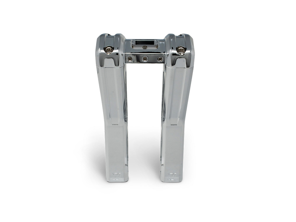 Kodlin 8in. Pullback Accent Pro Riser Kit – Chrome. Fits 1.25in. Handlebar.