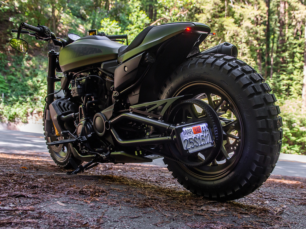 Kodlin Side Mount Number Plate Bracket. Fits Sportster S 2021up.