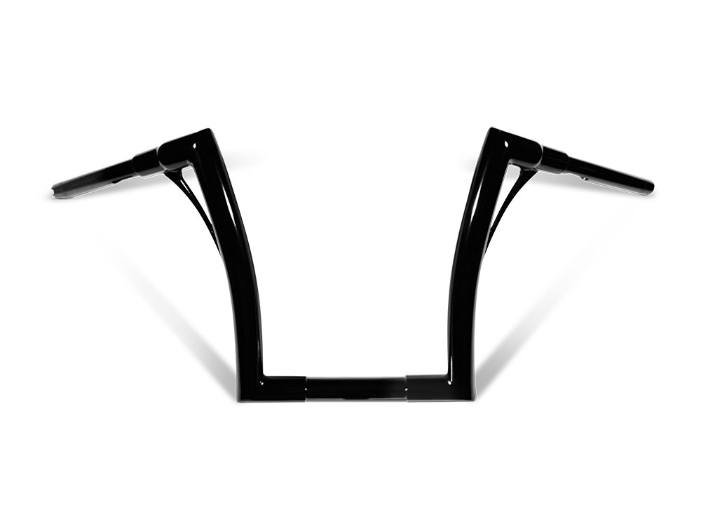 Kodlin 15in. x 1-1/2in. Flowbar Tall Ape – Gloss Black. Fits Road Glide 2015-2023