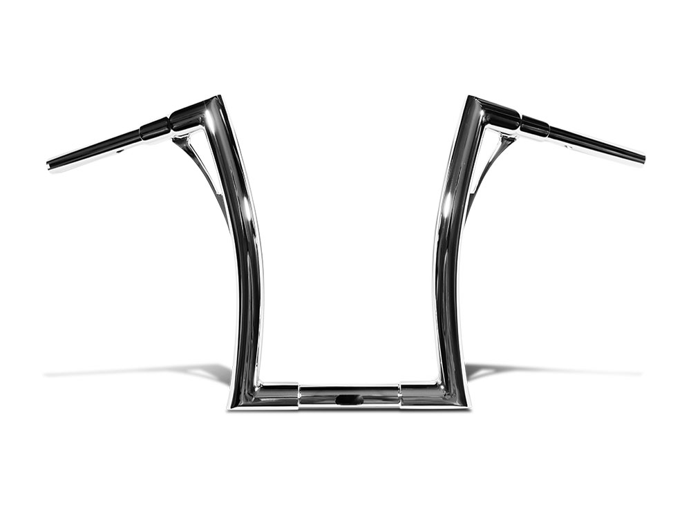 Kodlin 17in. x 1-1/2in. Flowbar Extra Tall Ape – Chrome. Fits Road Glide 2015-2023
