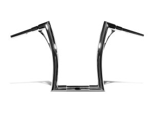 Kodlin 17in. x 1-1/2in. Flowbar Extra Tall Ape – Chrome. Fits Road Glide 2015-2023 Kodlin 17in. x 1-1/2in. Flowbar Extra Tall Ape – Chrome. Fits Road Glide 2015-2023