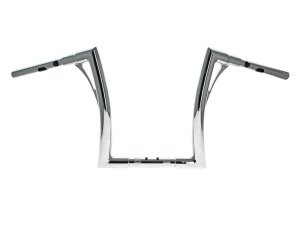 Kodlin 15in. x 1-1/2in. Flowbar Tall Ape – Chrome. Fits CVO Road Glide 2023up & Road Glide 2024up. Kodlin 15in. x 1-1/2in. Flowbar Tall Ape – Chrome. Fits CVO Road Glide 2023up & Road Glide 2024up.