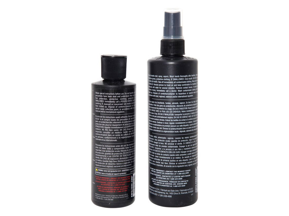 Recharge Service Kit; K&N Black