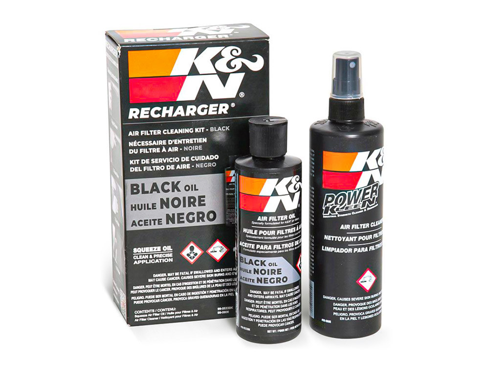 Recharge Service Kit; K&N Black