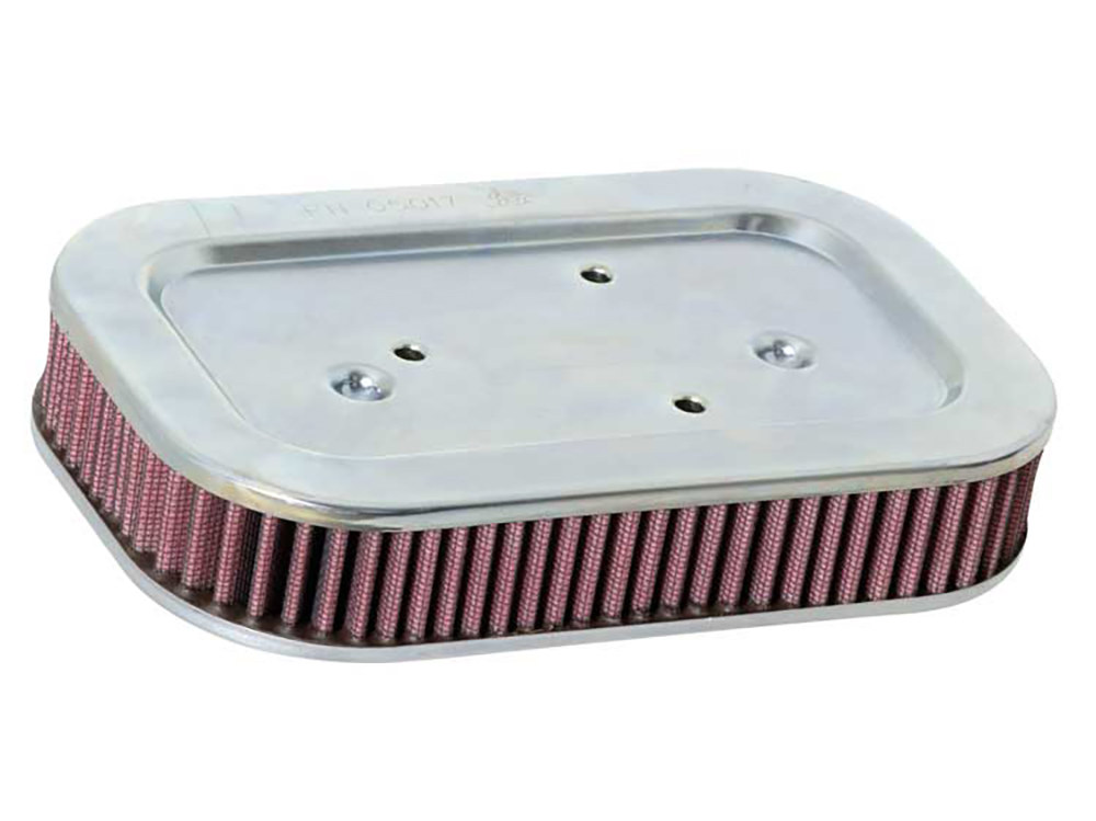 K&N FILTERS High-Flow Air Filter Element. Fits Sportster 2004-2013