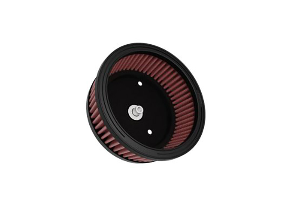 K&N FILTERS High-Flow Air Filter Element. Fits Touring 2008-2016 & Softail 2016-2017 with Stage 1 Screaming Eagle Air Cleaner