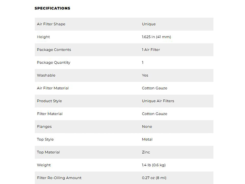 A/Filter Element; S/Tail%2700-15,