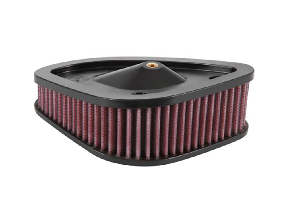 K&N FILTERS High-Flow Air Filter Element. Fits Most Touring 2017-2023