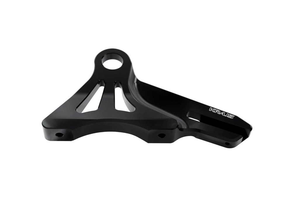 Kraus Moto Rear Radial Caliper Mount – Black. Fits Low Rider S 2020up & Low Rider ST 2022up