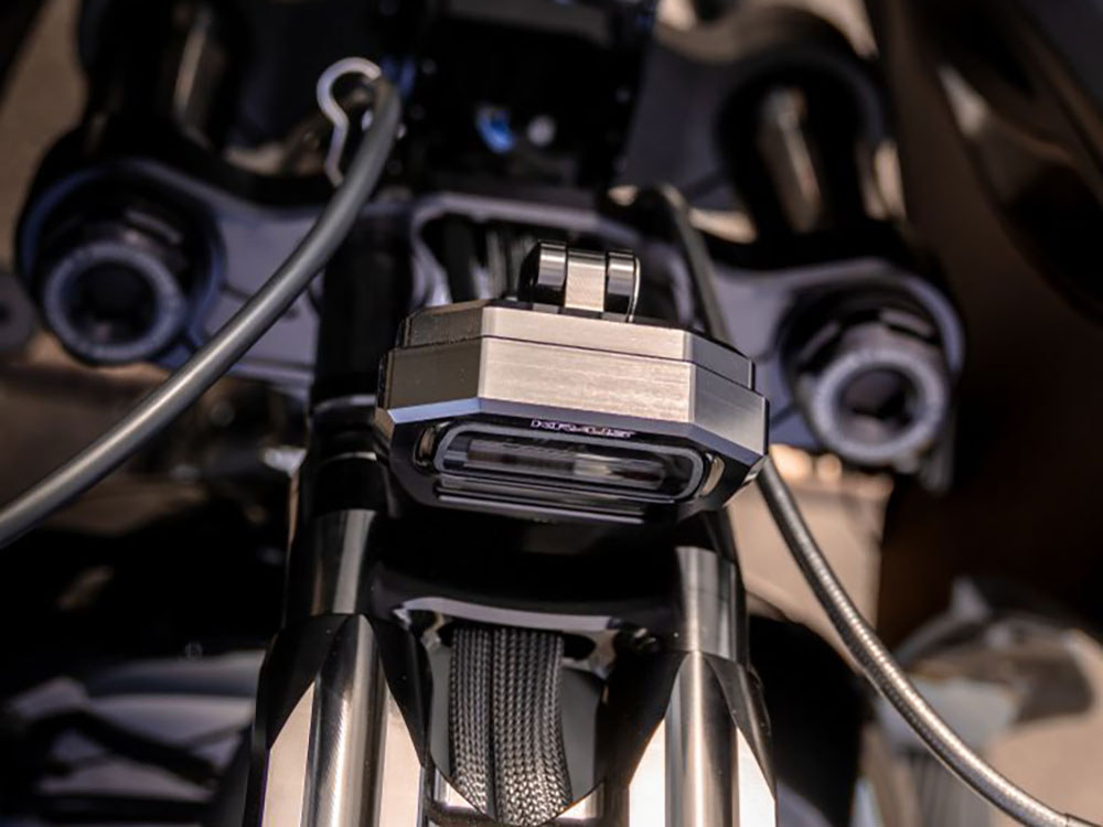 Kraus Moto M8 Softail Digital Gauge Bezel – Black. Fits Softail Street Bob, Breakout and Standard 2018-2024 and Low Rider ST 2022-2025