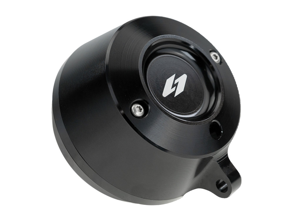 Kraus Moto Gauge Housing Relocation Kit – Black. Fits Low Rider S 2022up, Low Rider ST 2025up & Street Bob 2025up