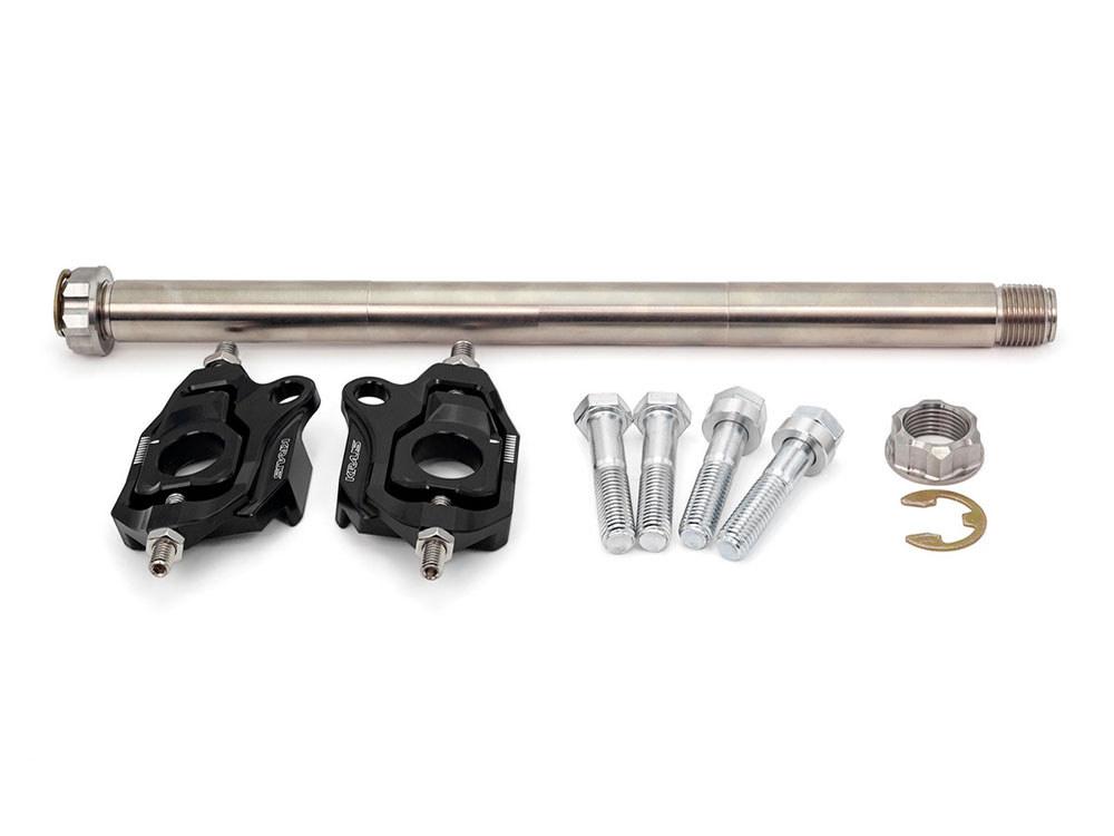 Axle Adjuster Kit; Rear FLH%2714up