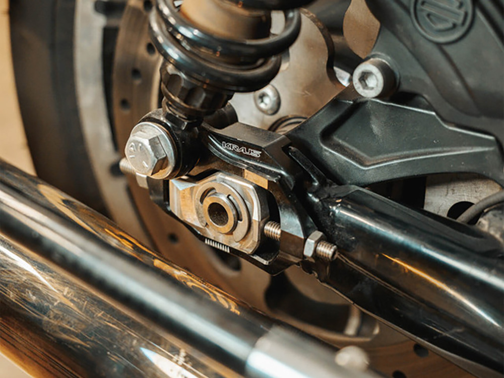 Axle Adjuster Kit; Rear FLH%2714up