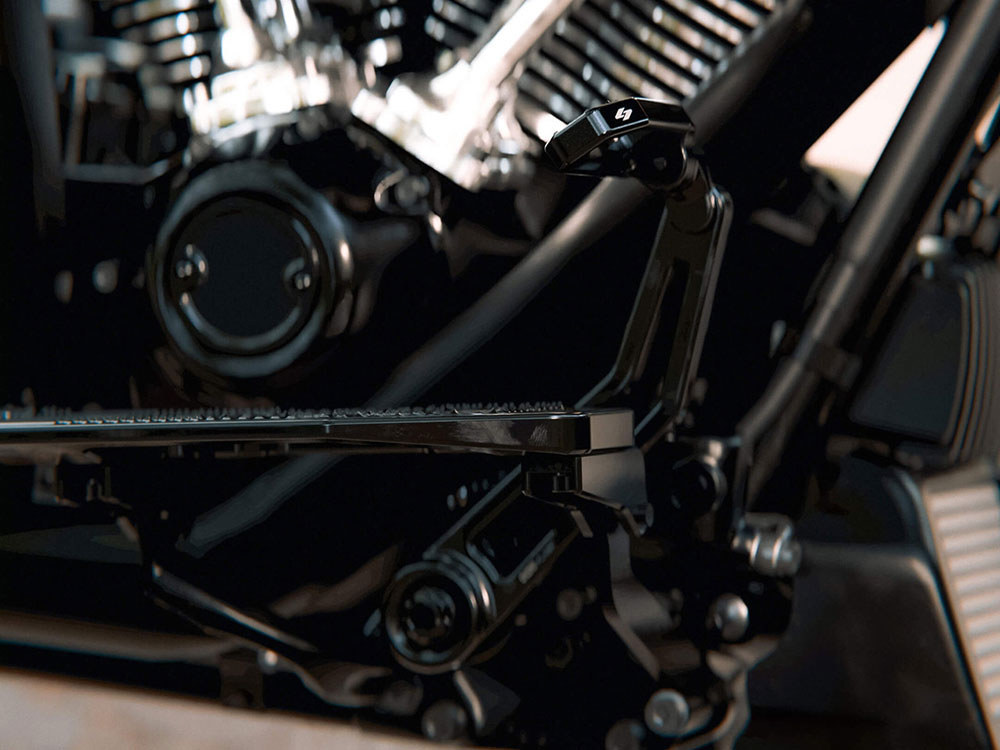Foot Controls; Max Lean Brake Pedal