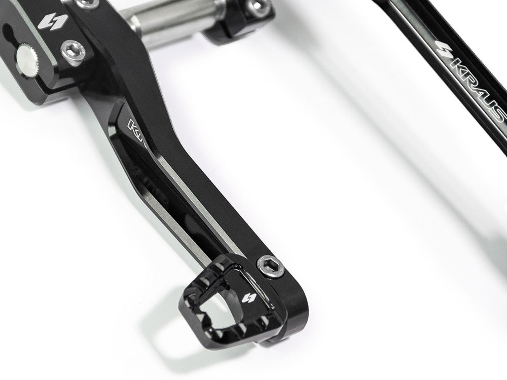 Kraus Moto Apex SS3 Foot Controls – Black. Fits Touring 2014up.