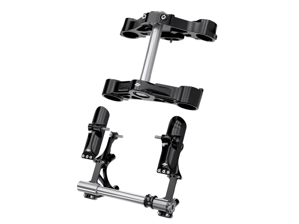 Kraus Moto KR8 Component Kit – Black. Fits Touring 2014-2024