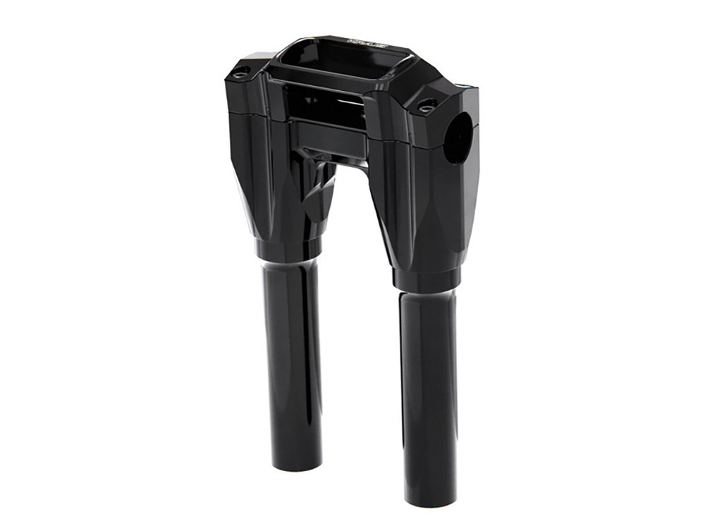 Kraus Moto 8in. Straight x 1in. Clamp Core Isolated Riser Kit – Black. Fits Softail Street Bob, Low Rider ST, Standard & Breakout 2018-2024