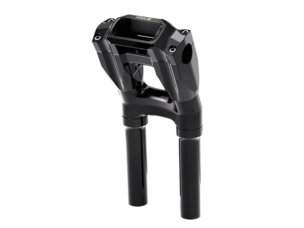 Kraus Moto 10in. Kickback x 1in. Clamp Core Isolated Riser Kit – Black. Fits Softail Street Bob, Low Rider ST, Standard & Breakout 2018-2024