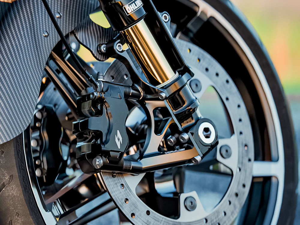 Caliper 4pist; RT3 Radial RH Blk