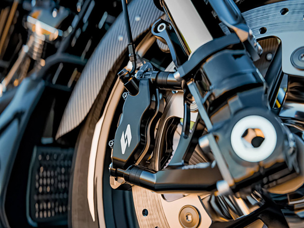 Caliper 4pist; RTX8 Radial RH Blk