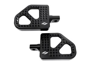 Kraus Moto Max Lean Mini Floorboards with HD Male Mount – Black Kraus Moto Max Lean Mini Floorboards with HD Male Mount – Black