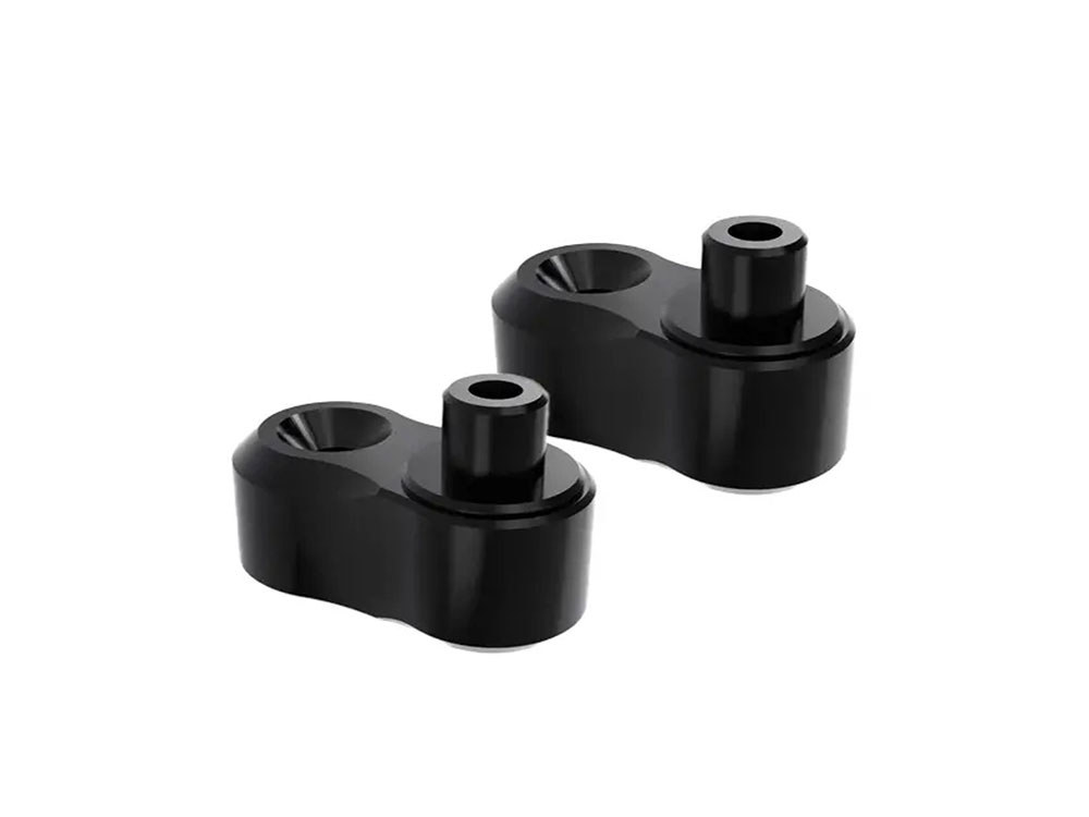 Kraus Moto Pro-Line Splined Peg Adjusters – Black.
